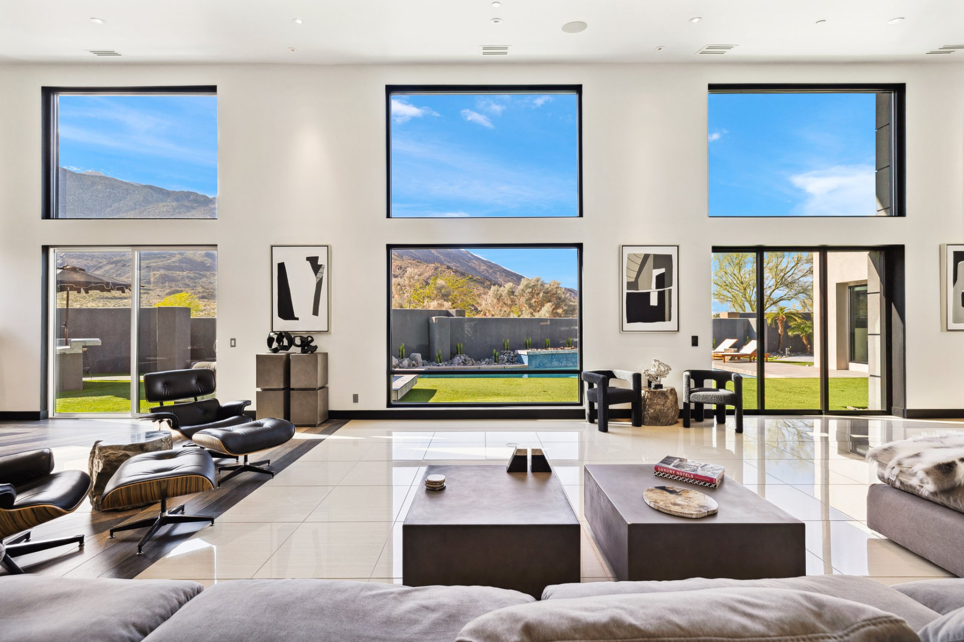 Open Living Space — Casa Noir Construction project